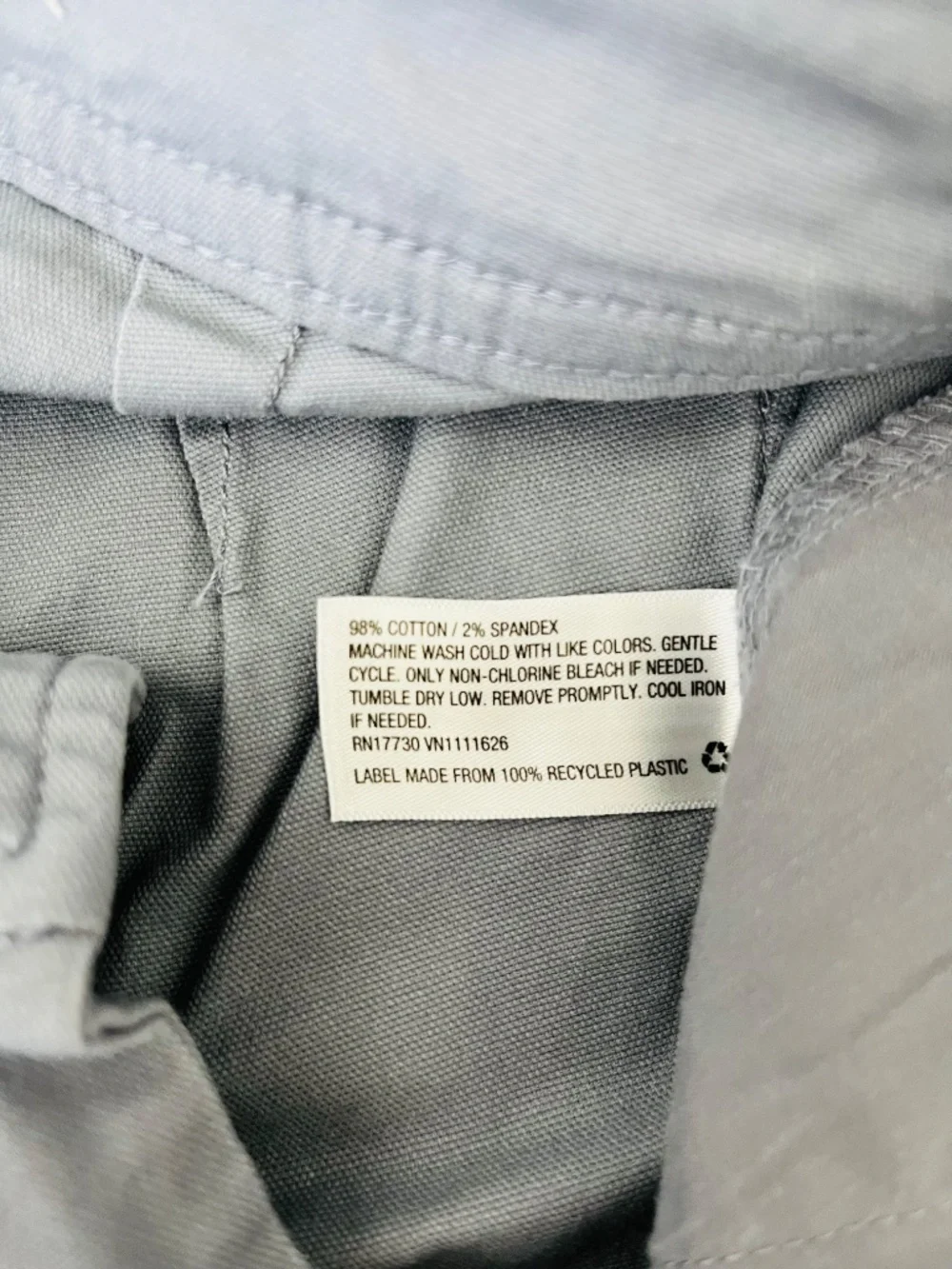 A New Day shorts size 4 , used once ! New condition! Cotton! - Picture 4 of 5